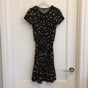 Banana Republic Factory Fit and Flare Floral Dress